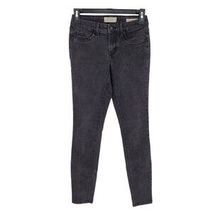 Jessica Simpson womens 26 kiss me super skinny black wash denim jeans